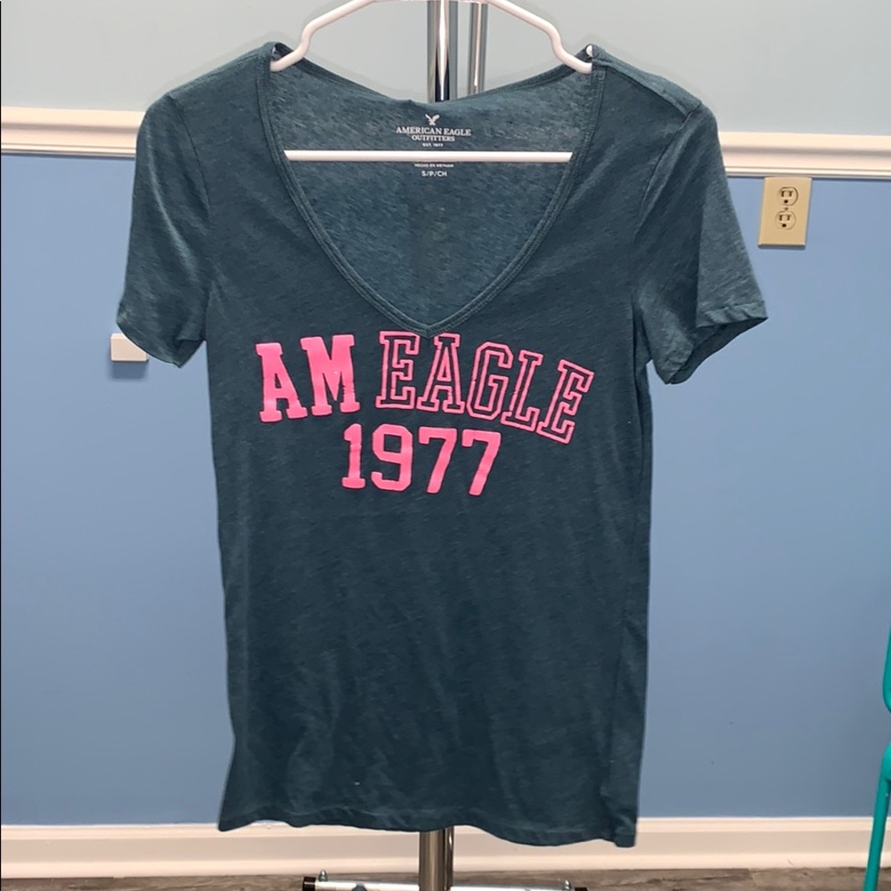 Blue American Eagle Shirt